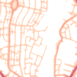 Daytime road noise heatmap for CV6 3LQ