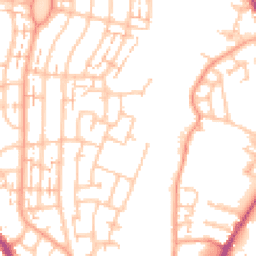 Daytime road noise heatmap for CV6 3LR