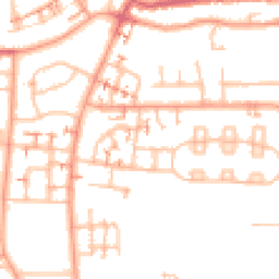 Daytime road noise heatmap for CV6 4EJ