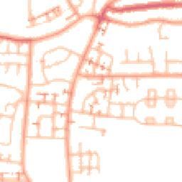 Daytime road noise heatmap for CV6 4EL