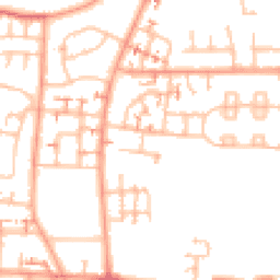 Daytime road noise heatmap for CV6 4ES