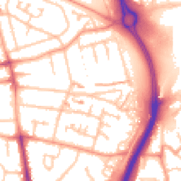 Daytime road noise heatmap for CV6 4JD