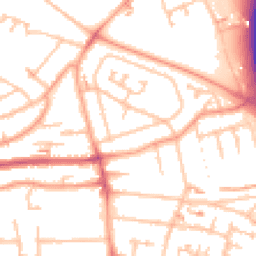 Daytime road noise heatmap for CV6 4LA