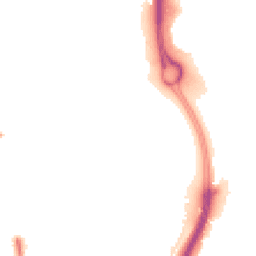Night-time road noise heatmap for CV6 4LW