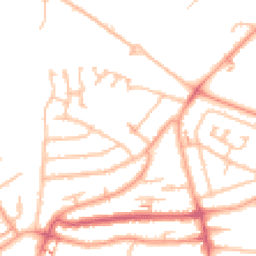 Daytime road noise heatmap for CV6 4LZ