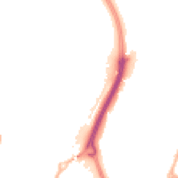 Night-time road noise heatmap for CV6 4NG