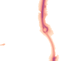 Night-time road noise heatmap for CV6 4NN