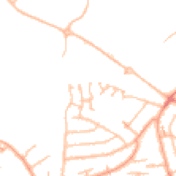 Daytime road noise heatmap for CV6 4PH