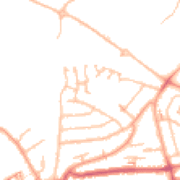 Daytime road noise heatmap for CV6 4PJ