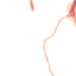 Night-time road noise heatmap for CV6 4PN