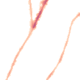 Night-time road noise heatmap for CV6 5ER