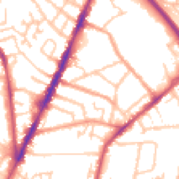 Daytime road noise heatmap for CV6 5FL