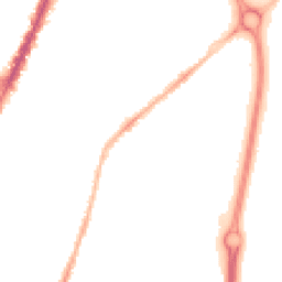 Night-time road noise heatmap for CV6 5GG