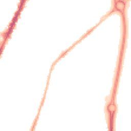 Night-time road noise heatmap for CV6 5GJ