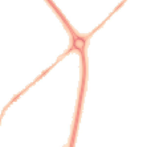 Night-time road noise heatmap for CV6 5HF