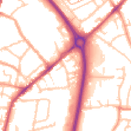 Daytime road noise heatmap for CV6 5HH