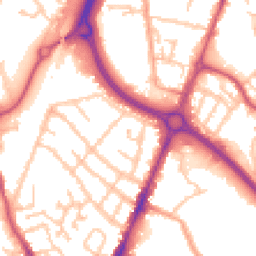 Daytime road noise heatmap for CV6 5HL