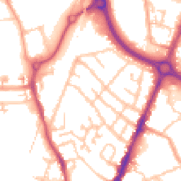 Daytime road noise heatmap for CV6 5LF