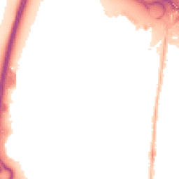 Night-time road noise heatmap for CV6 6AJ