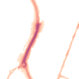 Night-time road noise heatmap for CV6 6AR