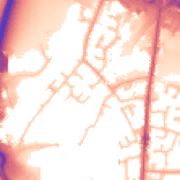 Daytime road noise heatmap for CV6 6AU