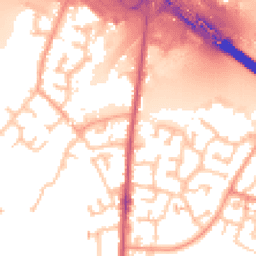 Daytime road noise heatmap for CV6 6BL