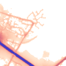 Daytime road noise heatmap for CV6 6EF