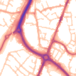 Daytime road noise heatmap for CV6 6FN