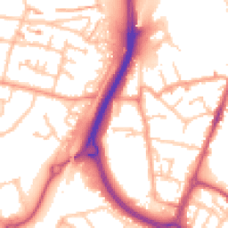 Daytime road noise heatmap for CV6 6FU
