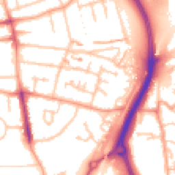Daytime road noise heatmap for CV6 6GB