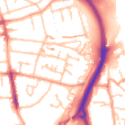 Daytime road noise heatmap for CV6 6GZ