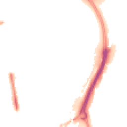 Night-time road noise heatmap for CV6 6GZ