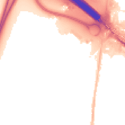 Night-time road noise heatmap for CV6 6LU