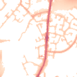 Daytime road noise heatmap for CV6 6NH