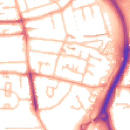 Daytime road noise heatmap for CV6 6NU