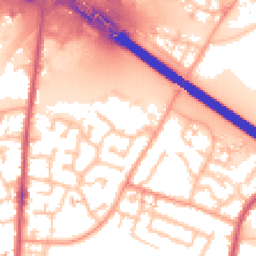Daytime road noise heatmap for CV6 6PU