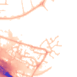 Daytime road noise heatmap for CV6 6PY