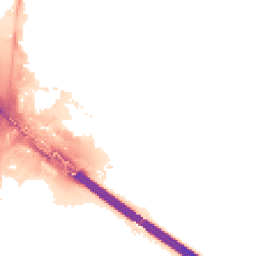 Night-time road noise heatmap for CV6 6RB