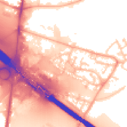 Daytime road noise heatmap for CV6 6RF