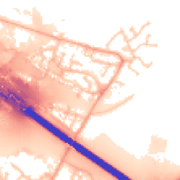 Daytime road noise heatmap for CV6 6TA