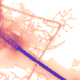 Daytime road noise heatmap for CV6 6TD