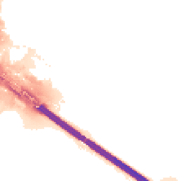 Night-time road noise heatmap for CV6 6TD