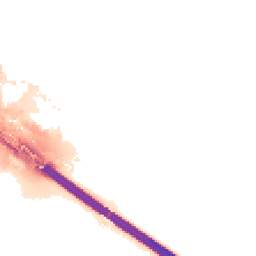 Night-time road noise heatmap for CV6 6TE