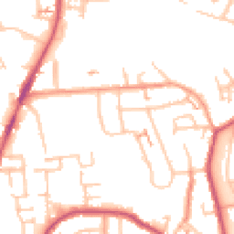Daytime road noise heatmap for CV6 7DS