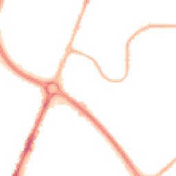 Night-time road noise heatmap for CV6 7FL