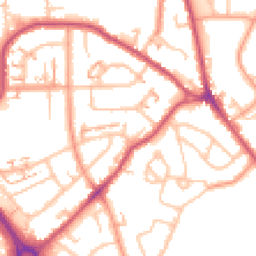 Daytime road noise heatmap for CV6 7LT