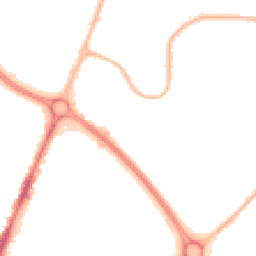 Night-time road noise heatmap for CV6 7LW