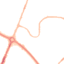 Night-time road noise heatmap for CV6 7NP