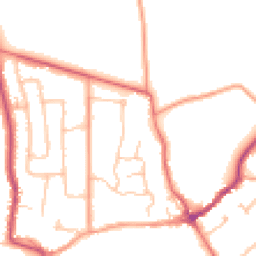 Daytime road noise heatmap for CV8 1AG