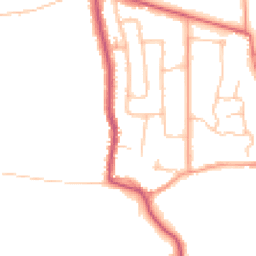 Daytime road noise heatmap for CV8 1AW